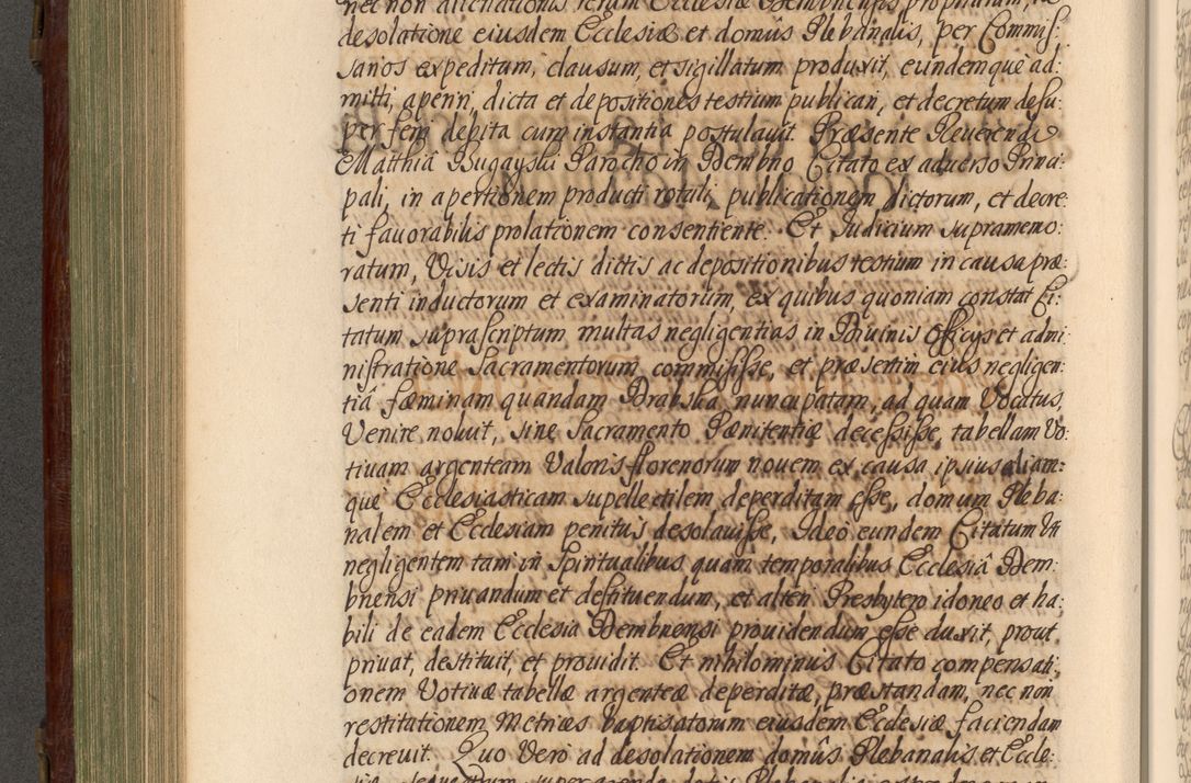 Zdjęcie nr 457 dla obiektu archiwalnego: Acta actorum episcopalium R. D. Andrea Trzebicki, episcopi Cracoviensis a mense Aprili 1675 ad Aprilem 1676 acticatorum. Volumen VI