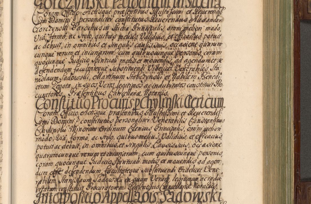 Zdjęcie nr 450 dla obiektu archiwalnego: Acta actorum episcopalium R. D. Andrea Trzebicki, episcopi Cracoviensis a mense Aprili 1675 ad Aprilem 1676 acticatorum. Volumen VI