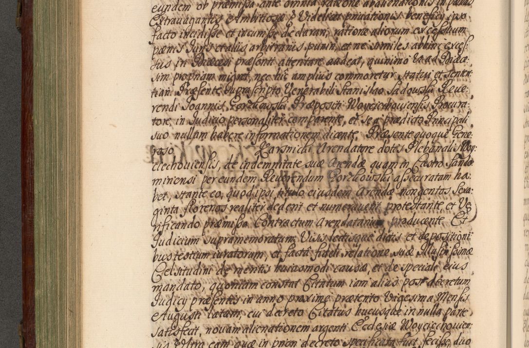 Zdjęcie nr 437 dla obiektu archiwalnego: Acta actorum episcopalium R. D. Andrea Trzebicki, episcopi Cracoviensis a mense Aprili 1675 ad Aprilem 1676 acticatorum. Volumen VI