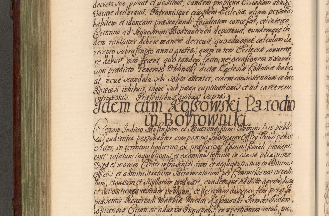 Zdjęcie nr 439 dla obiektu archiwalnego: Acta actorum episcopalium R. D. Andrea Trzebicki, episcopi Cracoviensis a mense Aprili 1675 ad Aprilem 1676 acticatorum. Volumen VI