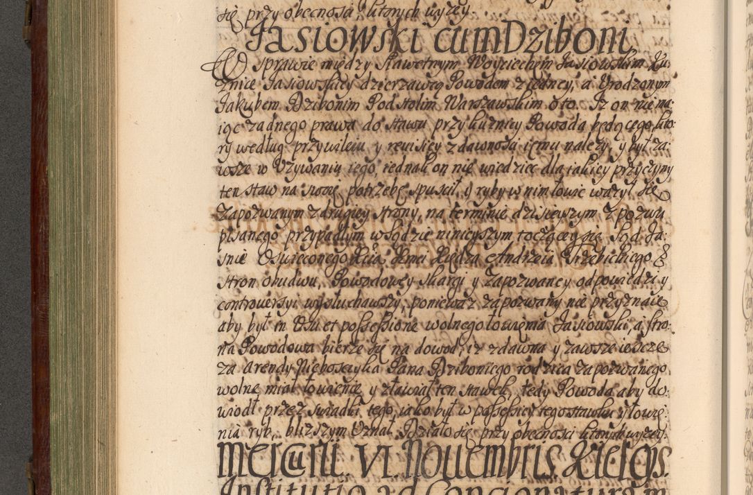 Zdjęcie nr 435 dla obiektu archiwalnego: Acta actorum episcopalium R. D. Andrea Trzebicki, episcopi Cracoviensis a mense Aprili 1675 ad Aprilem 1676 acticatorum. Volumen VI