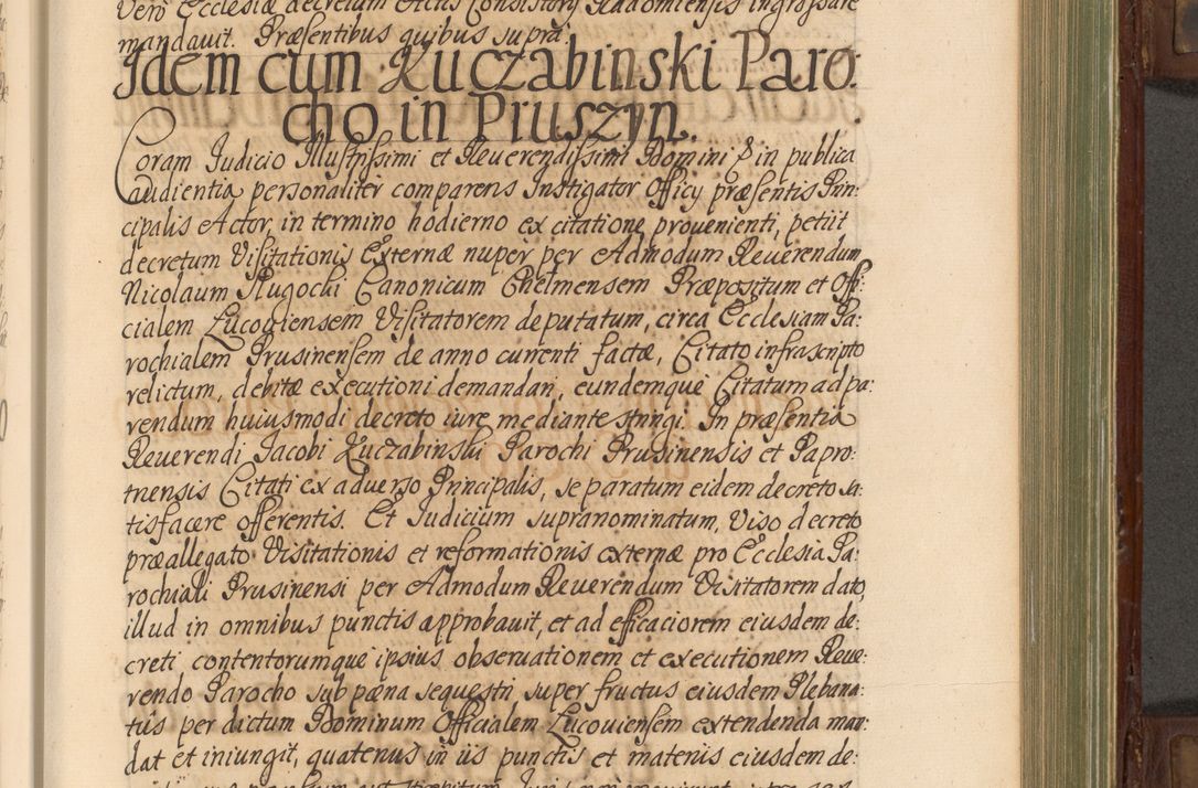 Zdjęcie nr 428 dla obiektu archiwalnego: Acta actorum episcopalium R. D. Andrea Trzebicki, episcopi Cracoviensis a mense Aprili 1675 ad Aprilem 1676 acticatorum. Volumen VI