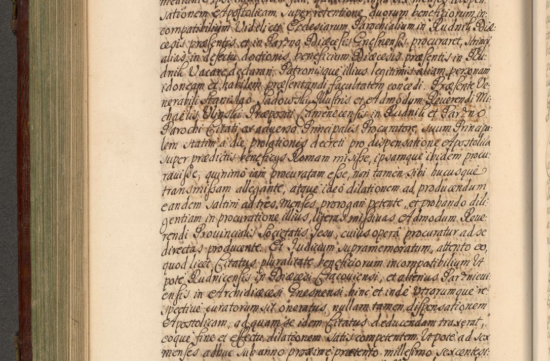 Zdjęcie nr 425 dla obiektu archiwalnego: Acta actorum episcopalium R. D. Andrea Trzebicki, episcopi Cracoviensis a mense Aprili 1675 ad Aprilem 1676 acticatorum. Volumen VI