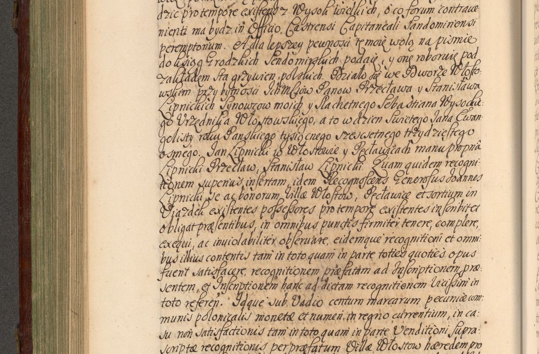 Zdjęcie nr 419 dla obiektu archiwalnego: Acta actorum episcopalium R. D. Andrea Trzebicki, episcopi Cracoviensis a mense Aprili 1675 ad Aprilem 1676 acticatorum. Volumen VI