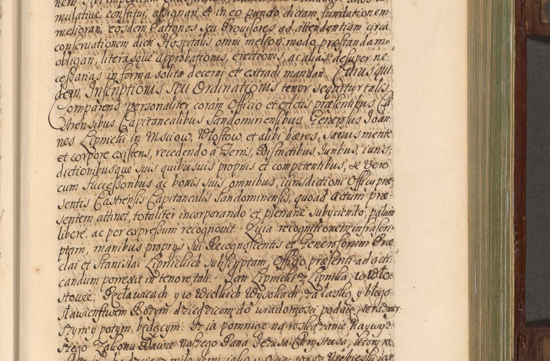 Zdjęcie nr 416 dla obiektu archiwalnego: Acta actorum episcopalium R. D. Andrea Trzebicki, episcopi Cracoviensis a mense Aprili 1675 ad Aprilem 1676 acticatorum. Volumen VI