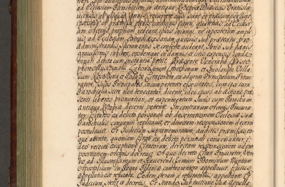 Zdjęcie nr 717 dla obiektu archiwalnego: Acta actorum episcopalium R. D. Andrea Trzebicki, episcopi Cracoviensis a mense Aprili 1675 ad Aprilem 1676 acticatorum. Volumen VI