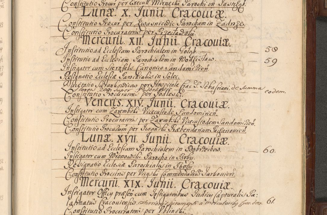 Zdjęcie nr 982 dla obiektu archiwalnego: Acta actorum episcopalium R. D. Andrea Trzebicki, episcopi Cracoviensis a mense Aprili 1675 ad Aprilem 1676 acticatorum. Volumen VI