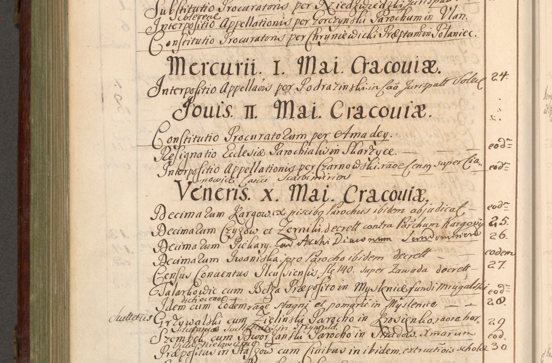 Zdjęcie nr 979 dla obiektu archiwalnego: Acta actorum episcopalium R. D. Andrea Trzebicki, episcopi Cracoviensis a mense Aprili 1675 ad Aprilem 1676 acticatorum. Volumen VI