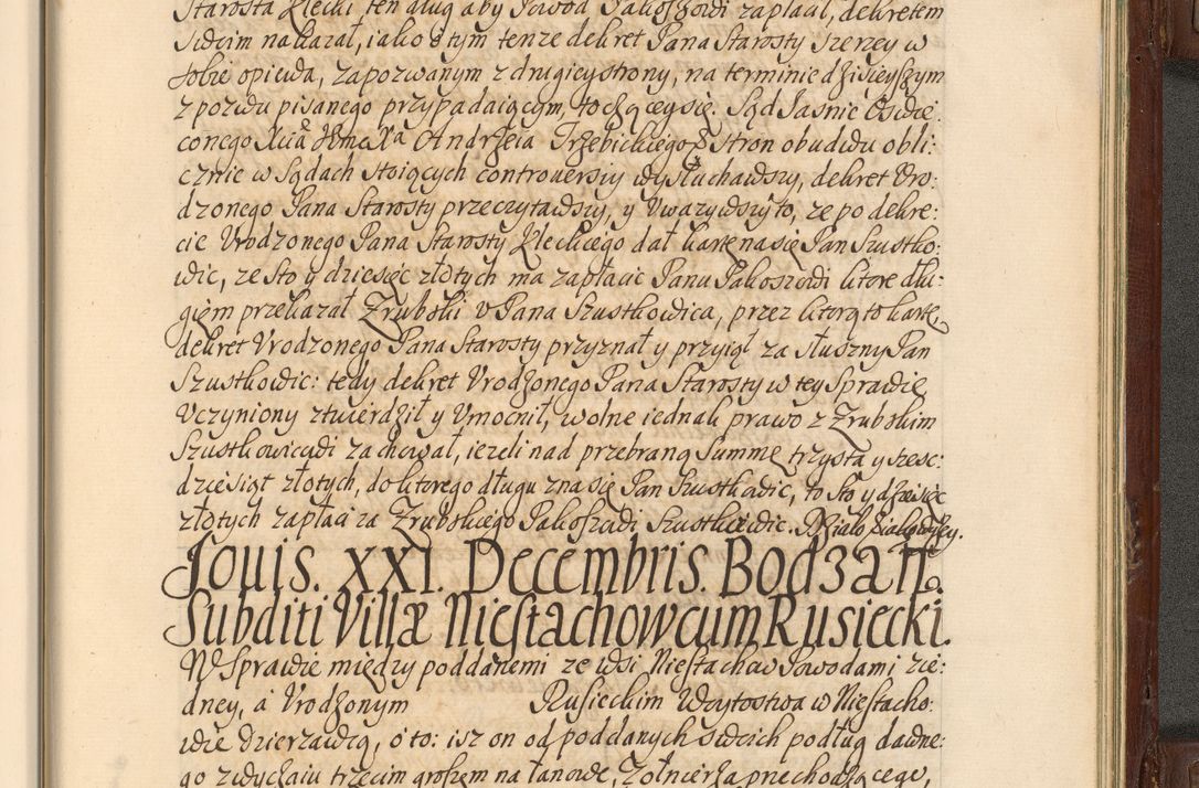Zdjęcie nr 968 dla obiektu archiwalnego: Acta actorum episcopalium R. D. Andrea Trzebicki, episcopi Cracoviensis a mense Aprili 1675 ad Aprilem 1676 acticatorum. Volumen VI