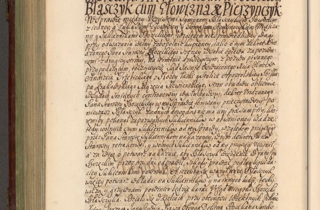 Zdjęcie nr 947 dla obiektu archiwalnego: Acta actorum episcopalium R. D. Andrea Trzebicki, episcopi Cracoviensis a mense Aprili 1675 ad Aprilem 1676 acticatorum. Volumen VI