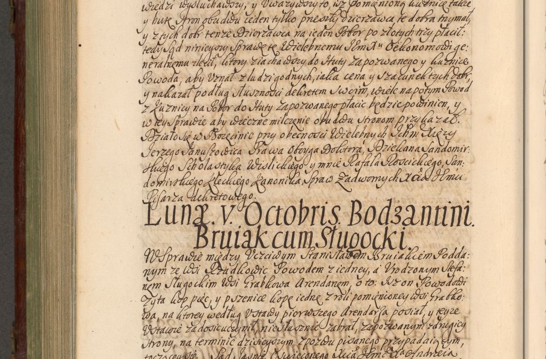 Zdjęcie nr 941 dla obiektu archiwalnego: Acta actorum episcopalium R. D. Andrea Trzebicki, episcopi Cracoviensis a mense Aprili 1675 ad Aprilem 1676 acticatorum. Volumen VI