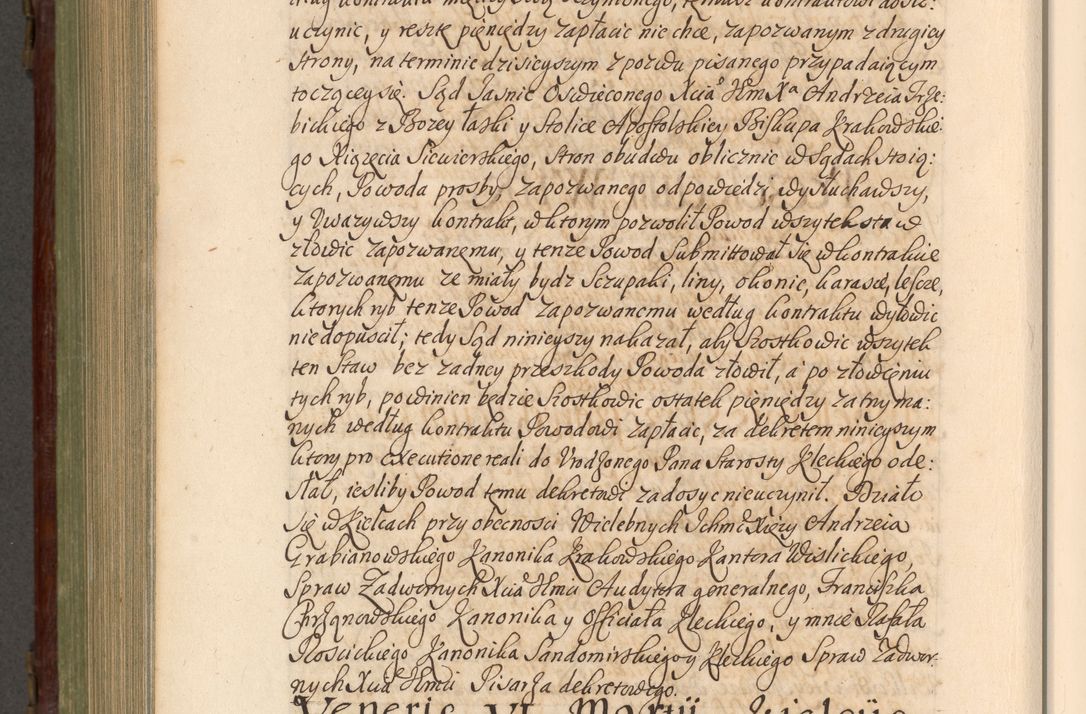 Zdjęcie nr 931 dla obiektu archiwalnego: Acta actorum episcopalium R. D. Andrea Trzebicki, episcopi Cracoviensis a mense Aprili 1675 ad Aprilem 1676 acticatorum. Volumen VI