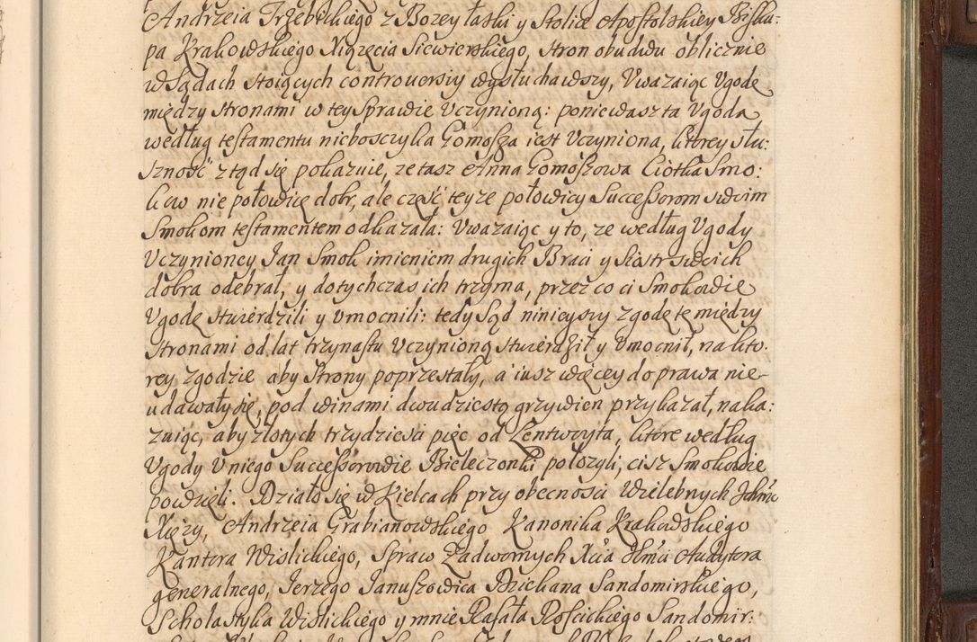 Zdjęcie nr 934 dla obiektu archiwalnego: Acta actorum episcopalium R. D. Andrea Trzebicki, episcopi Cracoviensis a mense Aprili 1675 ad Aprilem 1676 acticatorum. Volumen VI