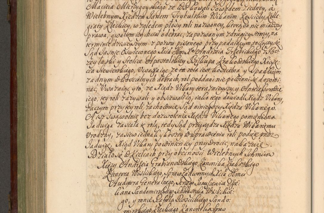 Zdjęcie nr 927 dla obiektu archiwalnego: Acta actorum episcopalium R. D. Andrea Trzebicki, episcopi Cracoviensis a mense Aprili 1675 ad Aprilem 1676 acticatorum. Volumen VI