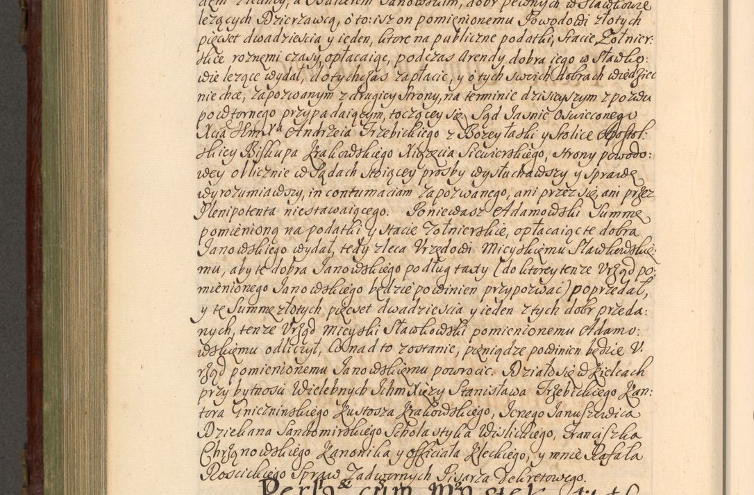 Zdjęcie nr 913 dla obiektu archiwalnego: Acta actorum episcopalium R. D. Andrea Trzebicki, episcopi Cracoviensis a mense Aprili 1675 ad Aprilem 1676 acticatorum. Volumen VI