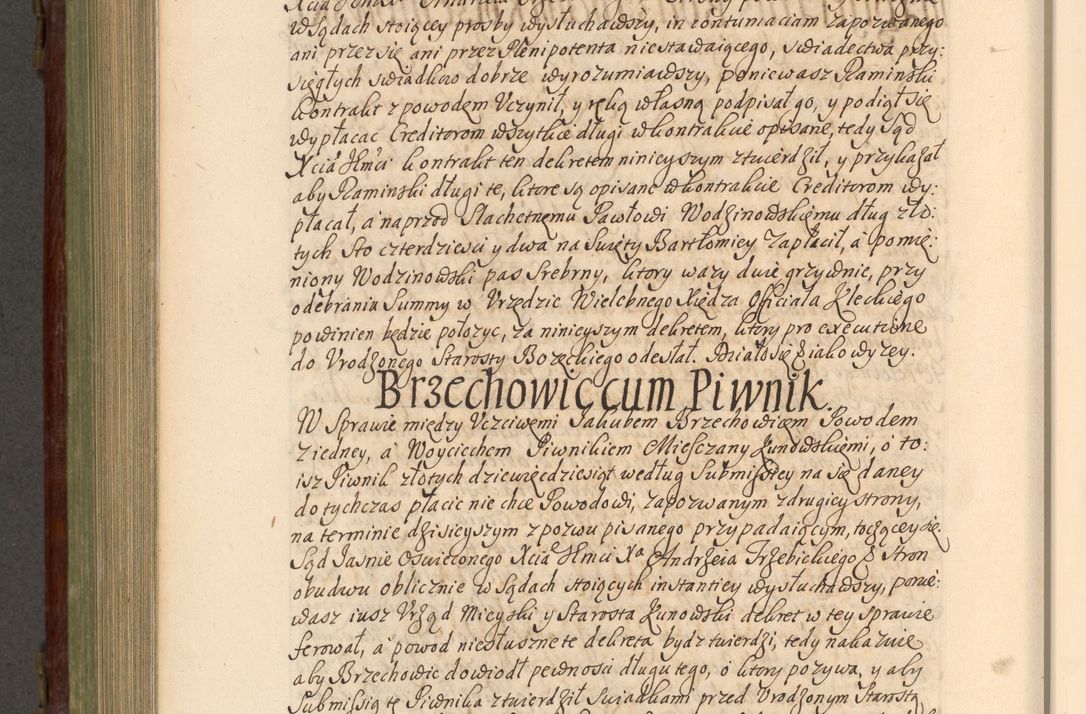 Zdjęcie nr 907 dla obiektu archiwalnego: Acta actorum episcopalium R. D. Andrea Trzebicki, episcopi Cracoviensis a mense Aprili 1675 ad Aprilem 1676 acticatorum. Volumen VI
