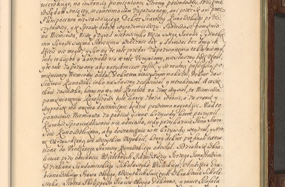 Zdjęcie nr 898 dla obiektu archiwalnego: Acta actorum episcopalium R. D. Andrea Trzebicki, episcopi Cracoviensis a mense Aprili 1675 ad Aprilem 1676 acticatorum. Volumen VI
