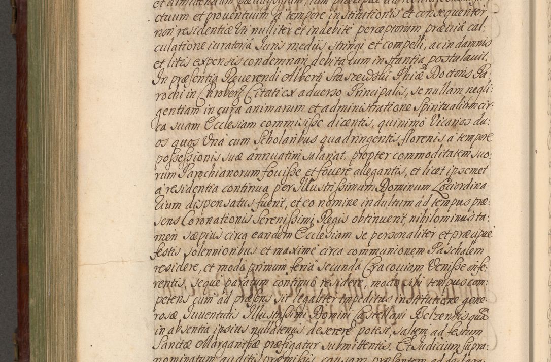 Zdjęcie nr 875 dla obiektu archiwalnego: Acta actorum episcopalium R. D. Andrea Trzebicki, episcopi Cracoviensis a mense Aprili 1675 ad Aprilem 1676 acticatorum. Volumen VI