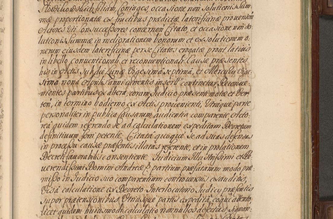 Zdjęcie nr 880 dla obiektu archiwalnego: Acta actorum episcopalium R. D. Andrea Trzebicki, episcopi Cracoviensis a mense Aprili 1675 ad Aprilem 1676 acticatorum. Volumen VI