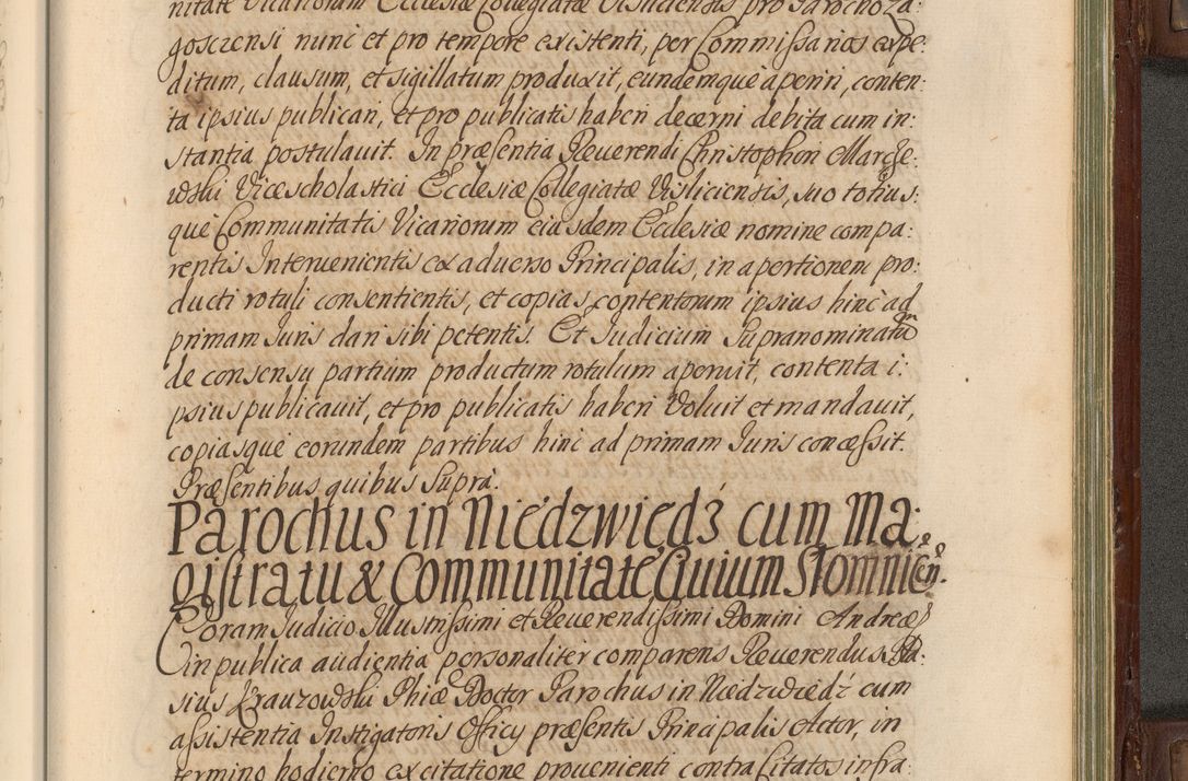 Zdjęcie nr 872 dla obiektu archiwalnego: Acta actorum episcopalium R. D. Andrea Trzebicki, episcopi Cracoviensis a mense Aprili 1675 ad Aprilem 1676 acticatorum. Volumen VI