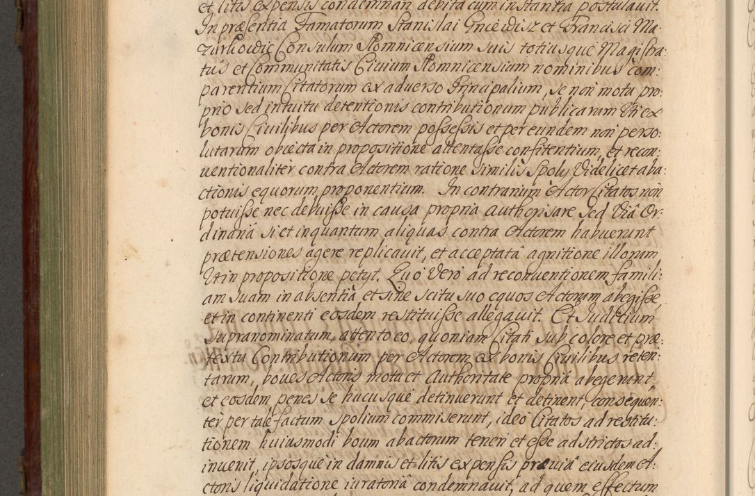 Zdjęcie nr 873 dla obiektu archiwalnego: Acta actorum episcopalium R. D. Andrea Trzebicki, episcopi Cracoviensis a mense Aprili 1675 ad Aprilem 1676 acticatorum. Volumen VI