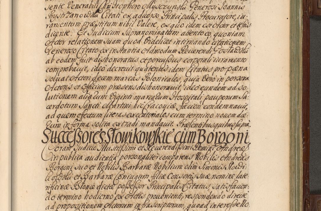 Zdjęcie nr 848 dla obiektu archiwalnego: Acta actorum episcopalium R. D. Andrea Trzebicki, episcopi Cracoviensis a mense Aprili 1675 ad Aprilem 1676 acticatorum. Volumen VI