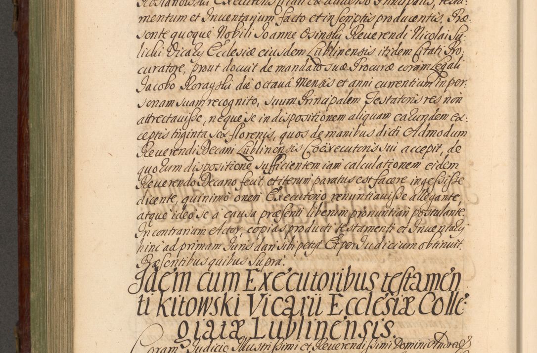 Zdjęcie nr 837 dla obiektu archiwalnego: Acta actorum episcopalium R. D. Andrea Trzebicki, episcopi Cracoviensis a mense Aprili 1675 ad Aprilem 1676 acticatorum. Volumen VI