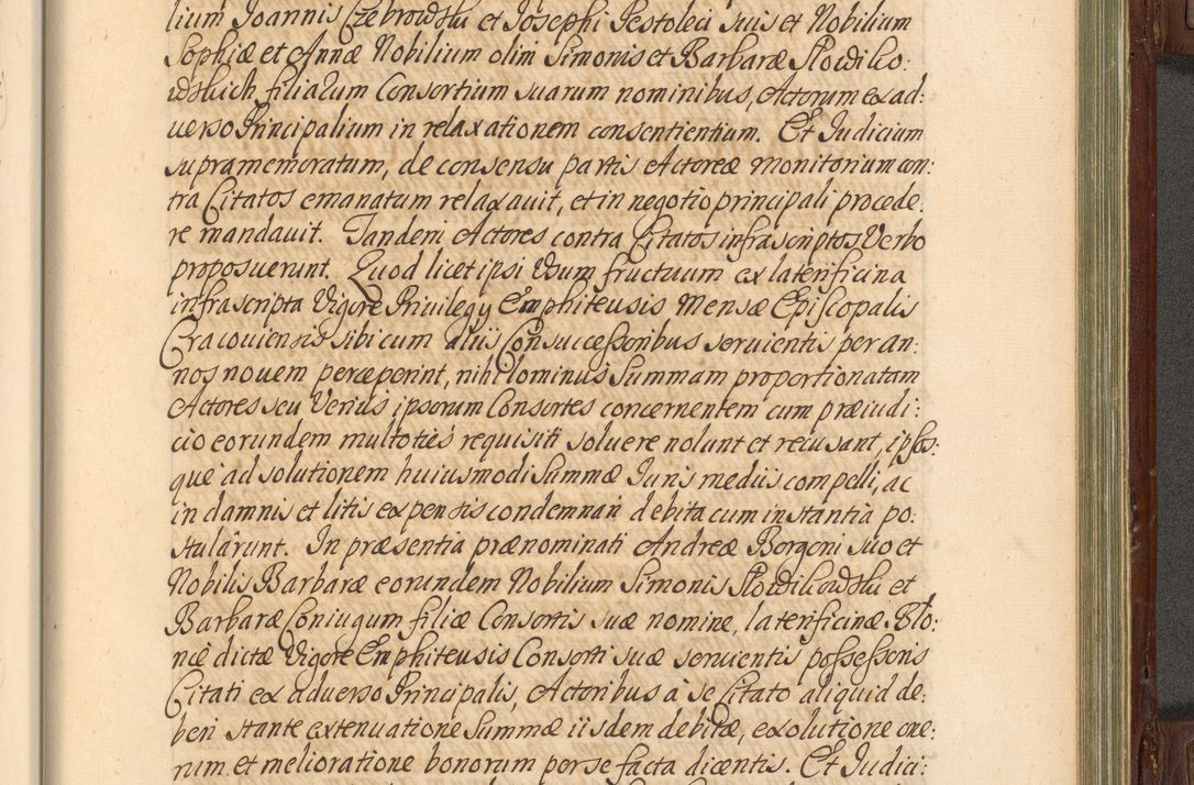 Zdjęcie nr 828 dla obiektu archiwalnego: Acta actorum episcopalium R. D. Andrea Trzebicki, episcopi Cracoviensis a mense Aprili 1675 ad Aprilem 1676 acticatorum. Volumen VI