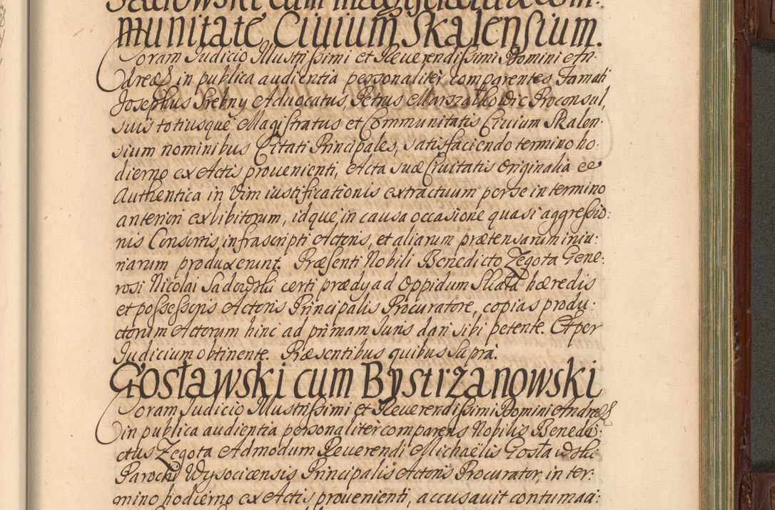 Zdjęcie nr 826 dla obiektu archiwalnego: Acta actorum episcopalium R. D. Andrea Trzebicki, episcopi Cracoviensis a mense Aprili 1675 ad Aprilem 1676 acticatorum. Volumen VI