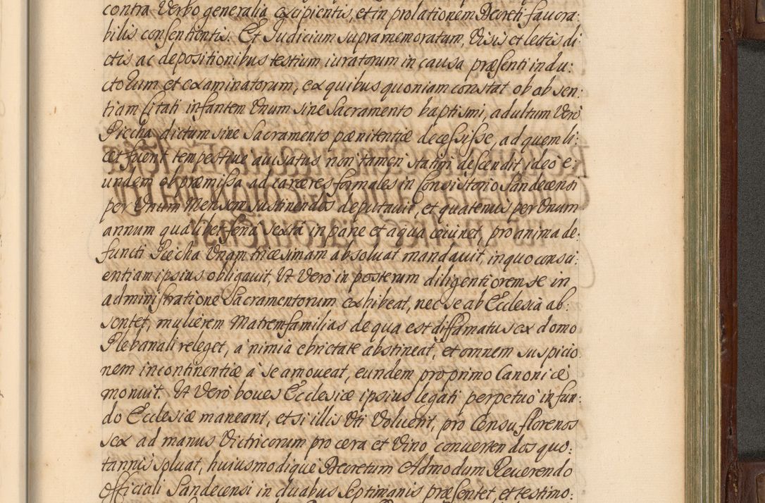 Zdjęcie nr 816 dla obiektu archiwalnego: Acta actorum episcopalium R. D. Andrea Trzebicki, episcopi Cracoviensis a mense Aprili 1675 ad Aprilem 1676 acticatorum. Volumen VI