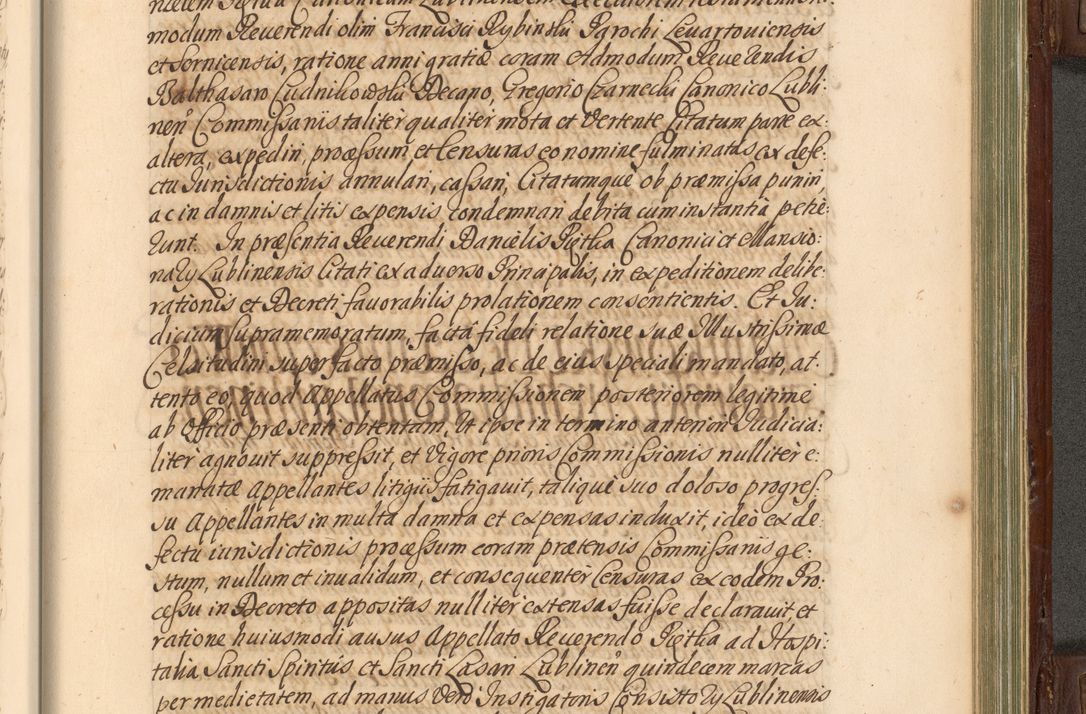 Zdjęcie nr 808 dla obiektu archiwalnego: Acta actorum episcopalium R. D. Andrea Trzebicki, episcopi Cracoviensis a mense Aprili 1675 ad Aprilem 1676 acticatorum. Volumen VI
