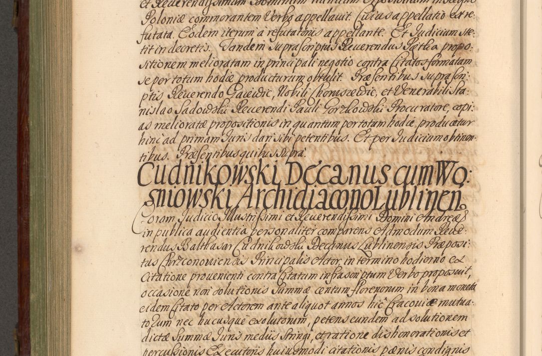 Zdjęcie nr 809 dla obiektu archiwalnego: Acta actorum episcopalium R. D. Andrea Trzebicki, episcopi Cracoviensis a mense Aprili 1675 ad Aprilem 1676 acticatorum. Volumen VI