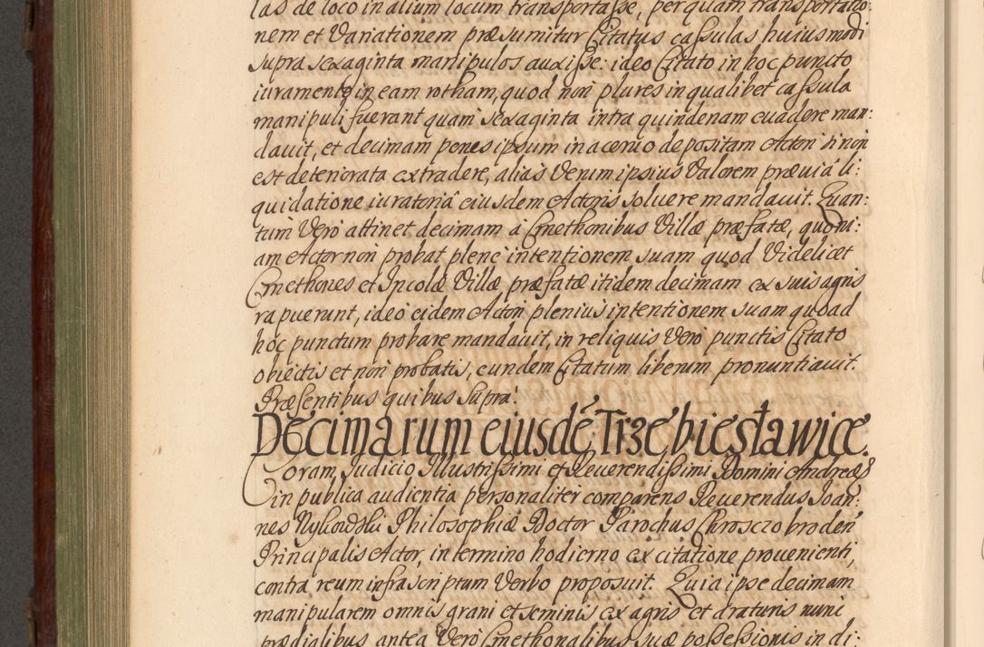 Zdjęcie nr 805 dla obiektu archiwalnego: Acta actorum episcopalium R. D. Andrea Trzebicki, episcopi Cracoviensis a mense Aprili 1675 ad Aprilem 1676 acticatorum. Volumen VI