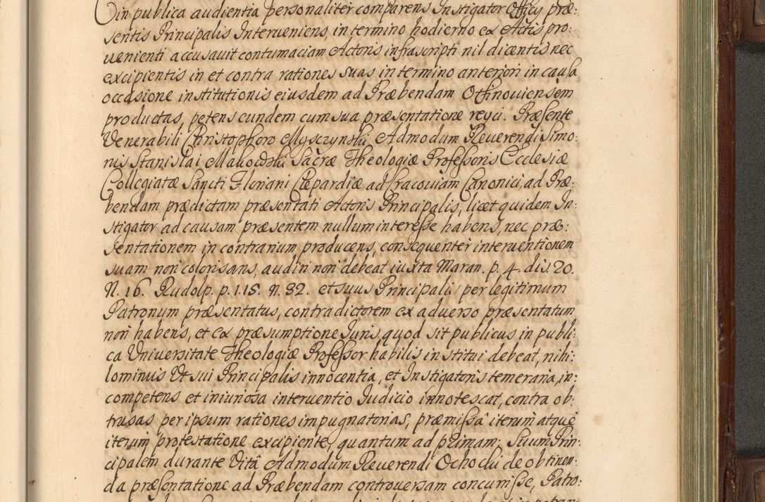 Zdjęcie nr 802 dla obiektu archiwalnego: Acta actorum episcopalium R. D. Andrea Trzebicki, episcopi Cracoviensis a mense Aprili 1675 ad Aprilem 1676 acticatorum. Volumen VI