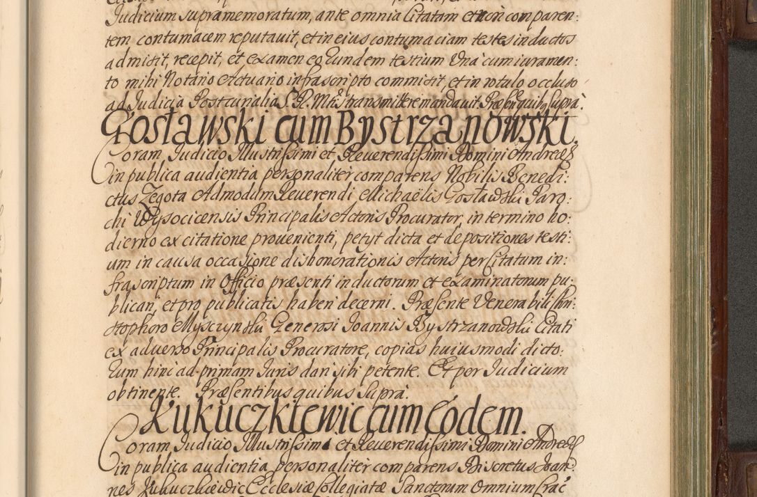 Zdjęcie nr 798 dla obiektu archiwalnego: Acta actorum episcopalium R. D. Andrea Trzebicki, episcopi Cracoviensis a mense Aprili 1675 ad Aprilem 1676 acticatorum. Volumen VI