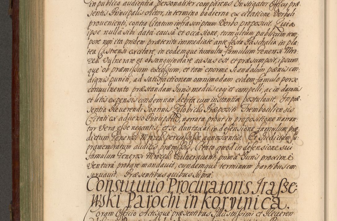 Zdjęcie nr 787 dla obiektu archiwalnego: Acta actorum episcopalium R. D. Andrea Trzebicki, episcopi Cracoviensis a mense Aprili 1675 ad Aprilem 1676 acticatorum. Volumen VI
