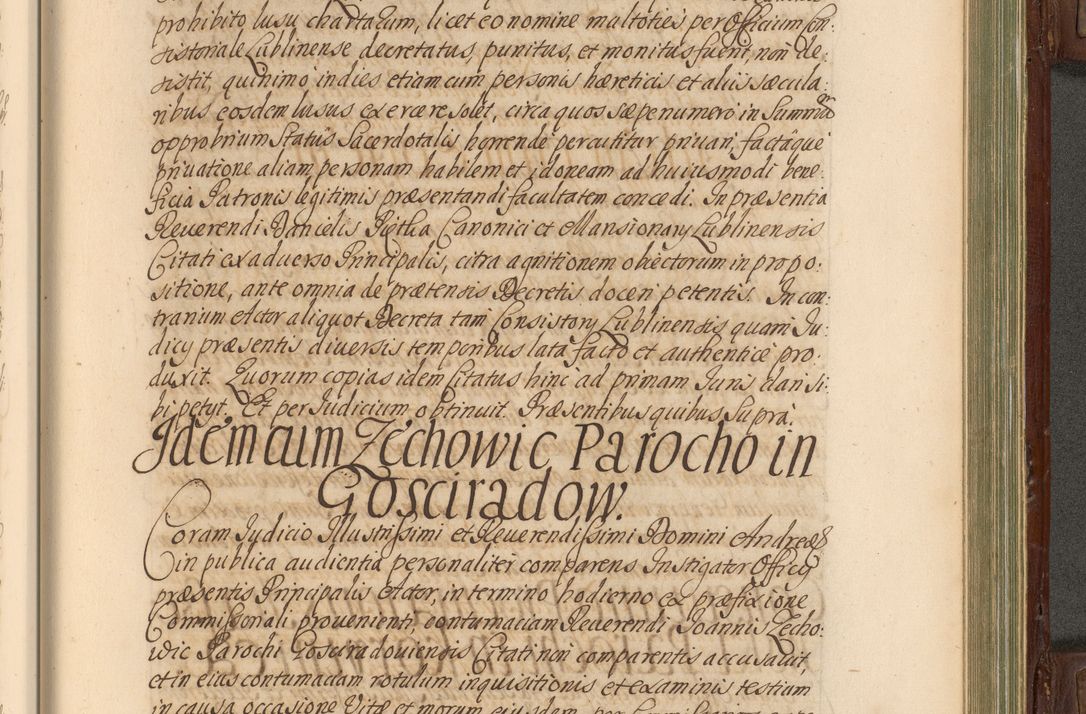Zdjęcie nr 786 dla obiektu archiwalnego: Acta actorum episcopalium R. D. Andrea Trzebicki, episcopi Cracoviensis a mense Aprili 1675 ad Aprilem 1676 acticatorum. Volumen VI