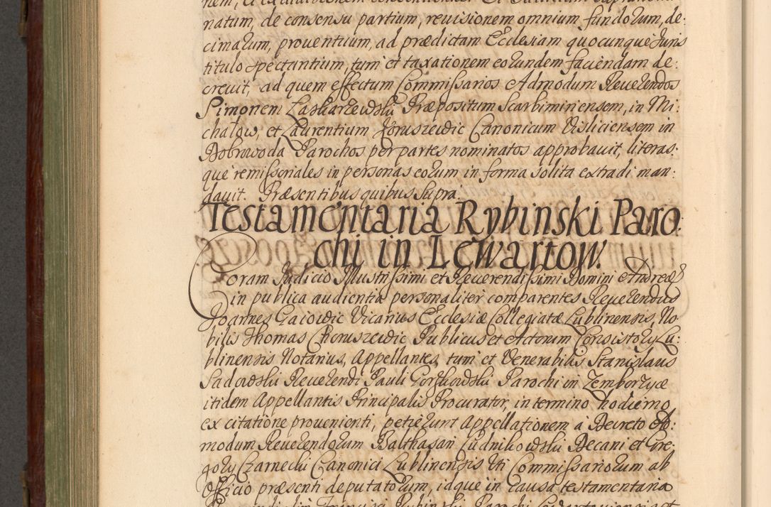 Zdjęcie nr 781 dla obiektu archiwalnego: Acta actorum episcopalium R. D. Andrea Trzebicki, episcopi Cracoviensis a mense Aprili 1675 ad Aprilem 1676 acticatorum. Volumen VI
