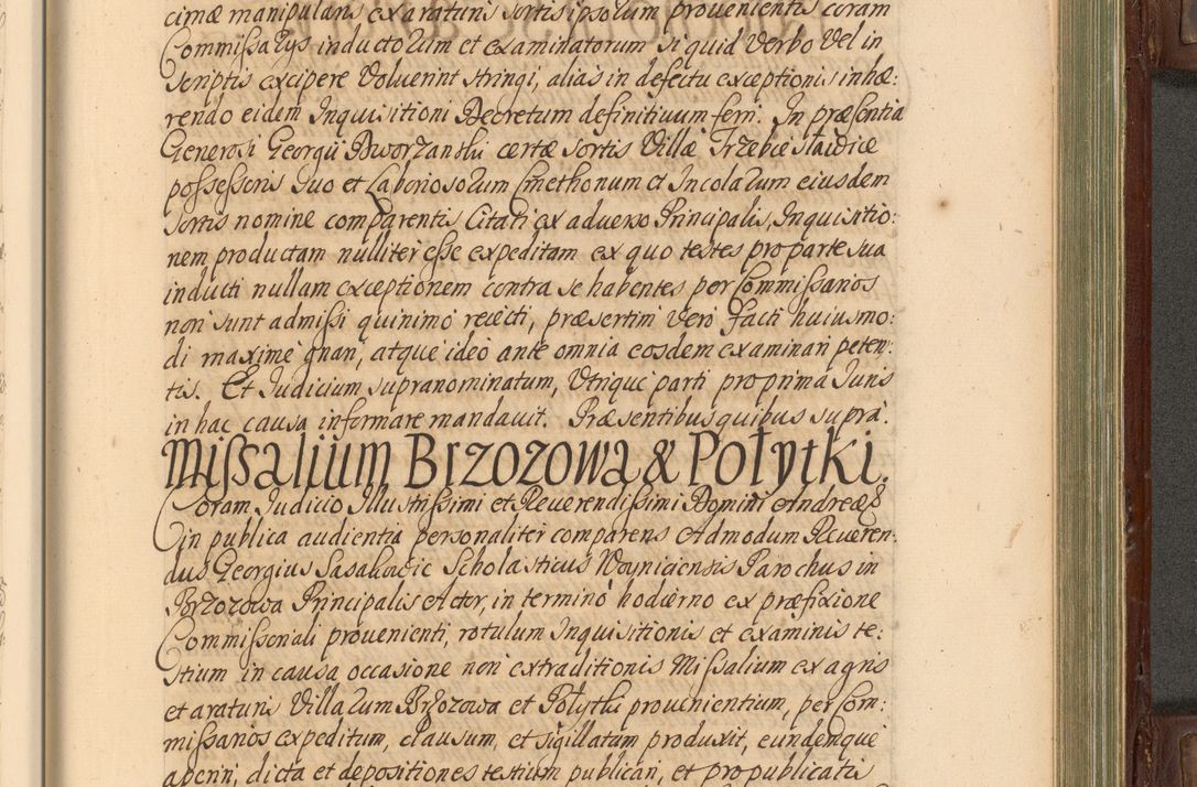 Zdjęcie nr 778 dla obiektu archiwalnego: Acta actorum episcopalium R. D. Andrea Trzebicki, episcopi Cracoviensis a mense Aprili 1675 ad Aprilem 1676 acticatorum. Volumen VI