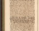 Zdjęcie nr 767 dla obiektu archiwalnego: Acta actorum episcopalium R. D. Andrea Trzebicki, episcopi Cracoviensis a mense Aprili 1675 ad Aprilem 1676 acticatorum. Volumen VI