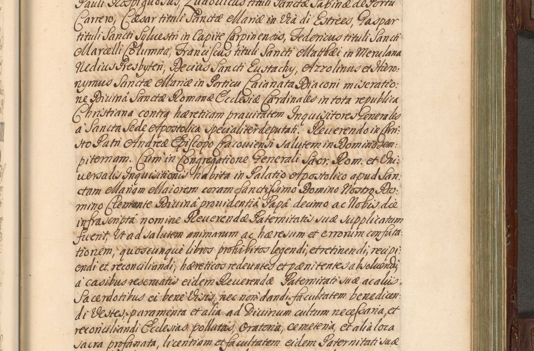 Zdjęcie nr 758 dla obiektu archiwalnego: Acta actorum episcopalium R. D. Andrea Trzebicki, episcopi Cracoviensis a mense Aprili 1675 ad Aprilem 1676 acticatorum. Volumen VI