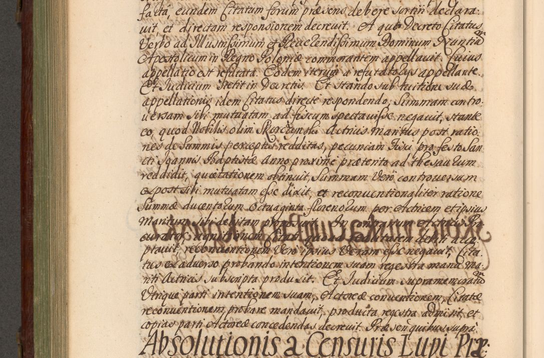 Zdjęcie nr 755 dla obiektu archiwalnego: Acta actorum episcopalium R. D. Andrea Trzebicki, episcopi Cracoviensis a mense Aprili 1675 ad Aprilem 1676 acticatorum. Volumen VI