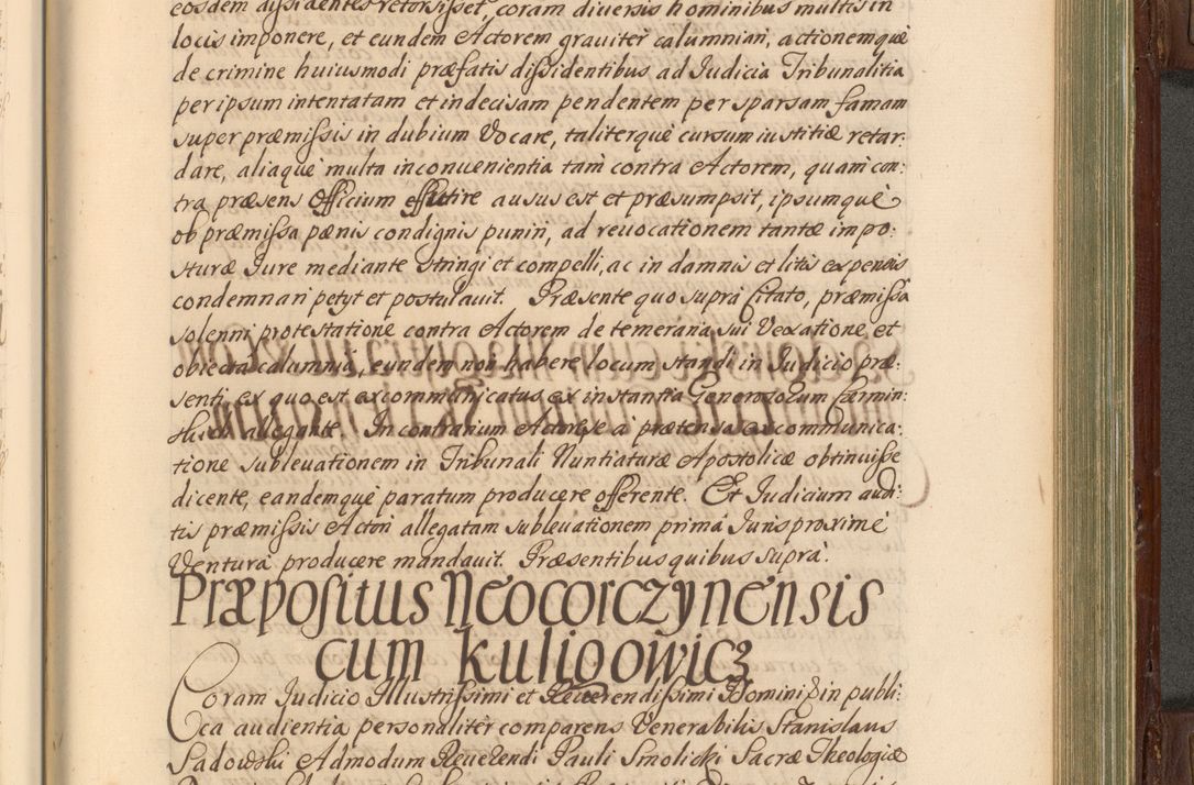 Zdjęcie nr 752 dla obiektu archiwalnego: Acta actorum episcopalium R. D. Andrea Trzebicki, episcopi Cracoviensis a mense Aprili 1675 ad Aprilem 1676 acticatorum. Volumen VI