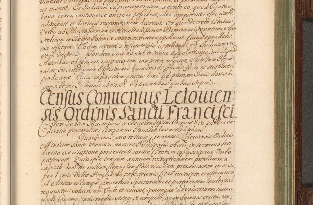 Zdjęcie nr 740 dla obiektu archiwalnego: Acta actorum episcopalium R. D. Andrea Trzebicki, episcopi Cracoviensis a mense Aprili 1675 ad Aprilem 1676 acticatorum. Volumen VI