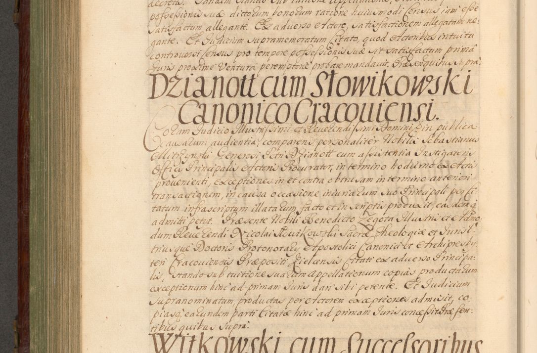 Zdjęcie nr 741 dla obiektu archiwalnego: Acta actorum episcopalium R. D. Andrea Trzebicki, episcopi Cracoviensis a mense Aprili 1675 ad Aprilem 1676 acticatorum. Volumen VI