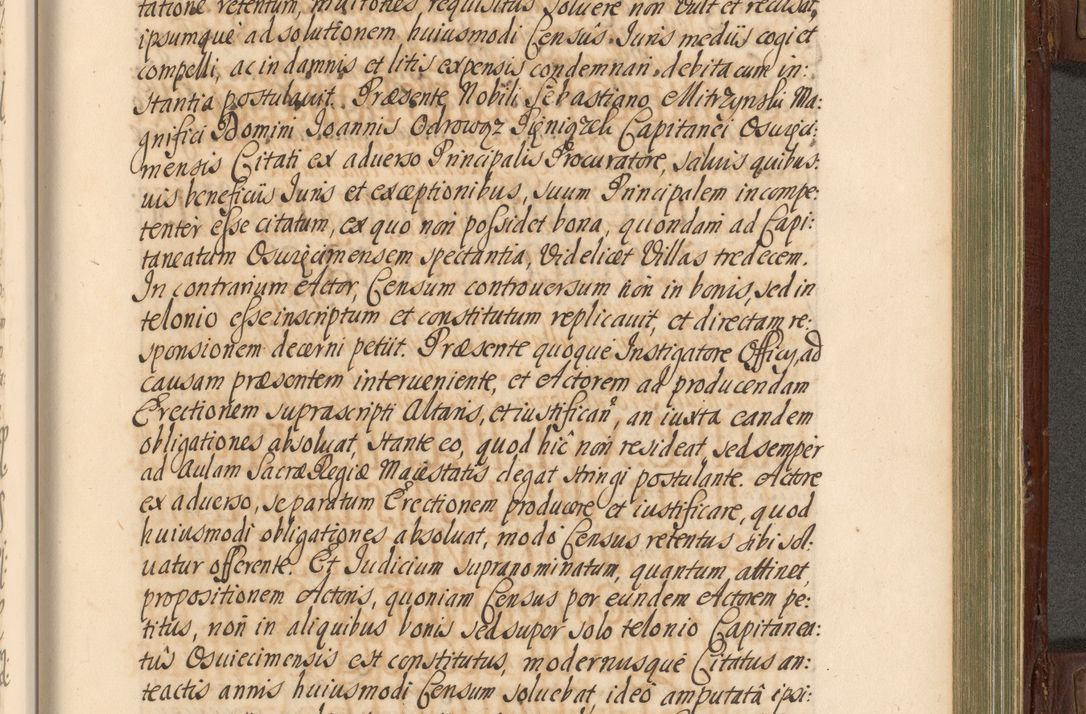Zdjęcie nr 738 dla obiektu archiwalnego: Acta actorum episcopalium R. D. Andrea Trzebicki, episcopi Cracoviensis a mense Aprili 1675 ad Aprilem 1676 acticatorum. Volumen VI