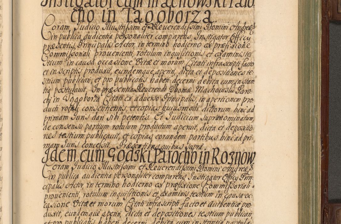 Zdjęcie nr 722 dla obiektu archiwalnego: Acta actorum episcopalium R. D. Andrea Trzebicki, episcopi Cracoviensis a mense Aprili 1675 ad Aprilem 1676 acticatorum. Volumen VI