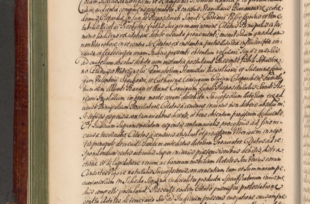 Zdjęcie nr 201 dla obiektu archiwalnego: Acta actorum episcopalium R. D. Andreae Trzebicki, episcopi Cracoviensis et ducis Severiae a die 29 Maii 1676 ad 1678 inclusive. Volumen VII