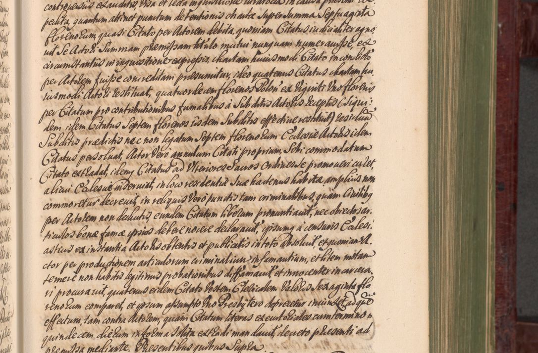 Zdjęcie nr 196 dla obiektu archiwalnego: Acta actorum episcopalium R. D. Andreae Trzebicki, episcopi Cracoviensis et ducis Severiae a die 29 Maii 1676 ad 1678 inclusive. Volumen VII