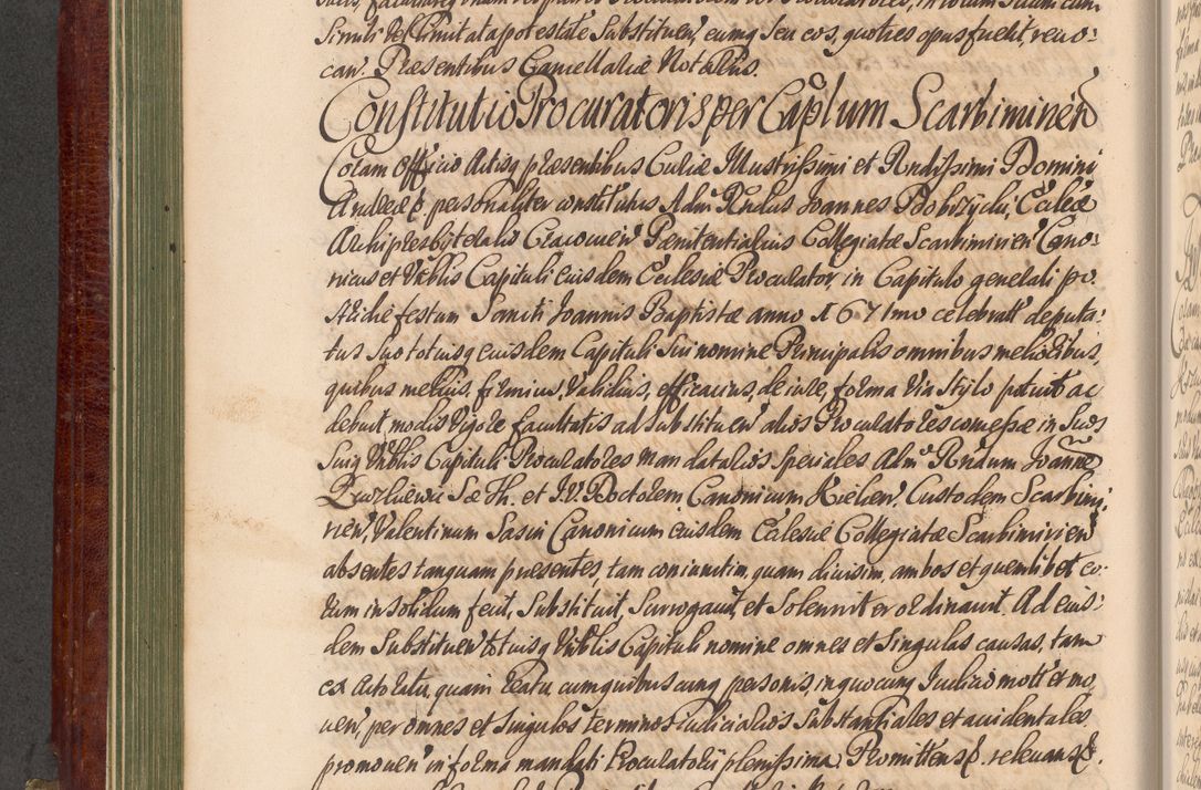 Zdjęcie nr 187 dla obiektu archiwalnego: Acta actorum episcopalium R. D. Andreae Trzebicki, episcopi Cracoviensis et ducis Severiae a die 29 Maii 1676 ad 1678 inclusive. Volumen VII